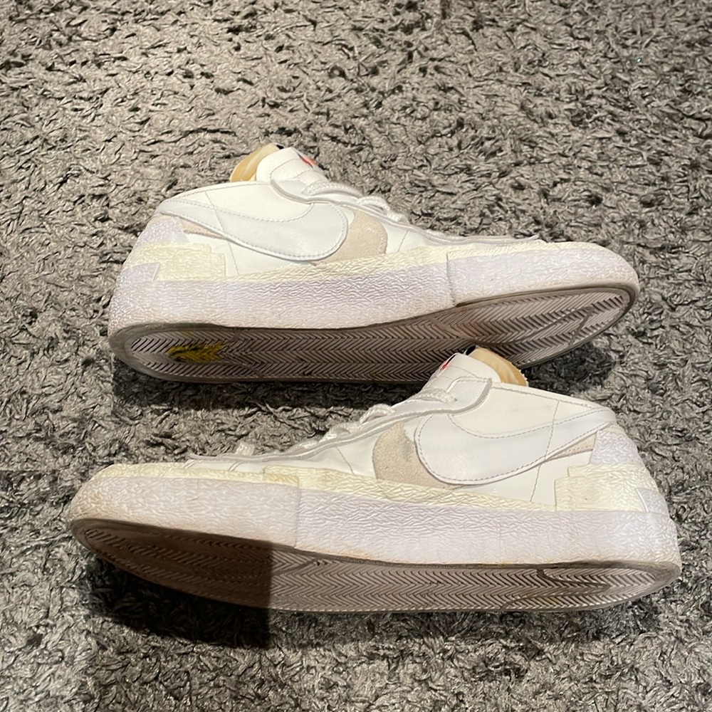 Nike White and Cream Athletic Shoes - Picture 2 of 8